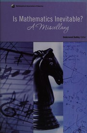 Front cover of Is mathematics inevitable? by Leonard F. Klosinski