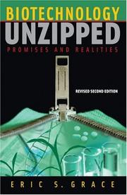 Cover of Biotechnology unzipped by Eric S. Grace