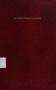 Front cover of Jim Crow comes to church by Dolores Egger Labbé