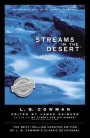 Front cover of Streams in the Desert by Charles E., Mrs. Cowman