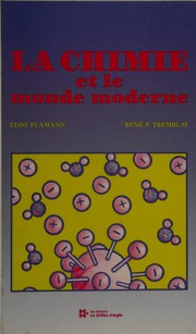 Front cover of La chimie et le monde moderne by Eddy Flamand