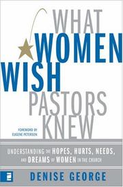Cover of What Women Wish Pastors Knew by Denise George