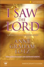 Cover of I Saw the Lord: A Wake-up Call for Your Heart by Crawford Loritts