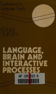 Cover of Language, brain and interactive processes by Roger Gurney