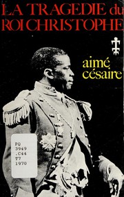 Front cover of La tragédie du roi Christophe by Aimé Césaire