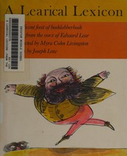 Cover of A Learical lexicon by Edward Lear