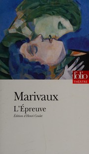 Cover of L' épreuve by Pierre Carlet de Chamblain de Marivaux