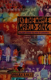 Cover of Let the Whole World Sing by Corean Bakke