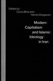 Front cover of Modern capitalism and Islamic ideology in Iran by Cyrus Bina