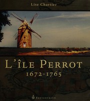 Cover of L'île Perrot, 1672-1765 by Lise Chartier