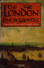 Cover of London Encyclopedia by Ben Weinreb