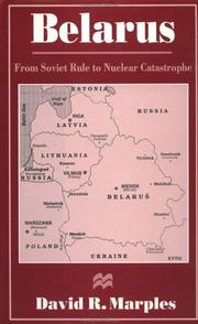 Cover of Belarus by David R. Marples