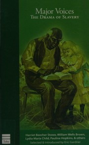 Cover of Major voices by Eric Gardner