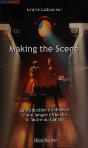 Cover of Making the scene by Collectif