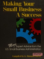 Cover of Making Your Small Business a Success by G. Howard Poteet