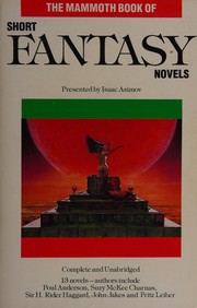 Front cover of Mammoth Book of Short Fantasy Novels by Isaac Asimov