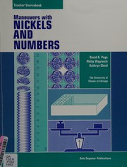 Front cover of Maneuvers with nickels and numbers by Page, David A.