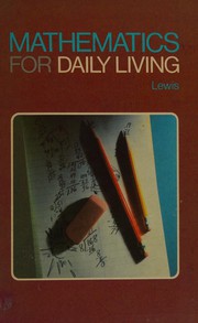 Front cover of Mathematics for daily living by Lewis, Harry