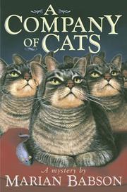 Front cover of The company of cats by Marian Babson