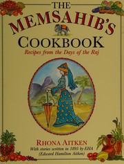 Front cover of The Memsahib's Cookbook by Rhona Aitken