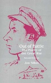 Front cover of Out of battle by Silkin, Jon.