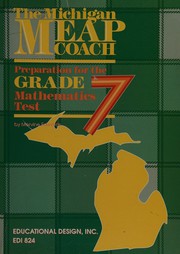 Cover of The Michigan Meap Coach Preparations for the Grade 7 Mathematics Test by Merv Edwards