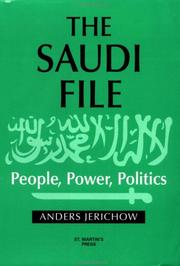 Cover of The Saudi file by Anders Jerichow