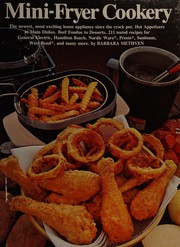 Cover of Mini-fryer cookery by Barbara Methven