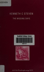 Cover of The missing days by Kenneth C. Steven