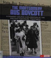 Front cover of The Montgomery Bus Boycott by Allison Crotzer Kimmel