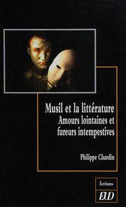 Front cover of Musil et la littérature by Philippe Chardin