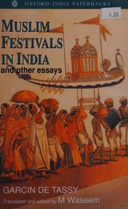Cover of Muslim Festivals in India and Other Essays by Joseph Héliodore Sagesse Vertu Garcin de Tassy