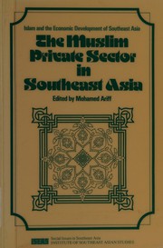 Cover of The Muslim private sector in Southeast Asia by Mohamed Ariff