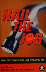 Cover of Nail the job by Jon Housman