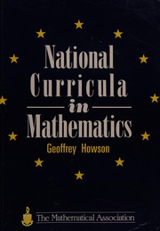 Front cover of National Curricula in Mathematics by Geoffrey Howson