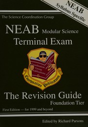 Front cover of Neab Modular Science Terminal Exam (Neab Modular Double Science) by Richard Parsons