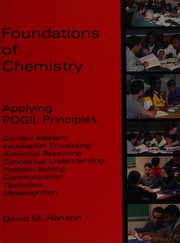 Front cover of Foundations of chemistry by David M. Hanson