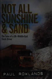 Front cover of Not All Sunshine and Sand by Paul Rowlands