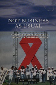 Front cover of Not business as usual by Robyn Pharoah