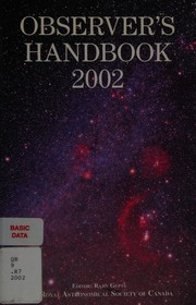 Cover of Observer's Handbook 2002 by Gupta Rajiv