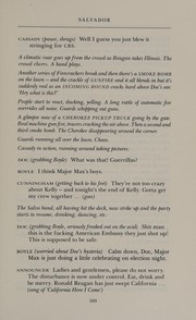 Front cover of Oliver Stone's Platoon & Salvador by Oliver Stone