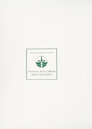 Front cover of Ontario school and university enrolment projections to 1981-1982 by Cicely Watson