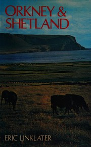 Cover of Orkney and Shetland by Eric Linklater