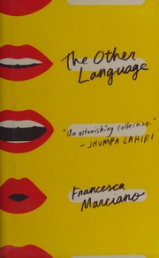 Cover of The Other language by Francesca Marciano
