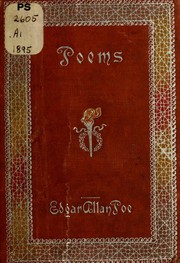Front cover of Poems [43 poems, 1 essay] by Edgar Allan Poe