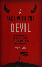 Cover of A pact with the devil by Tony Smith