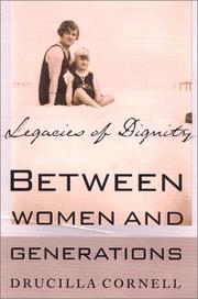 Cover of Between women and generations by Drucilla Cornell