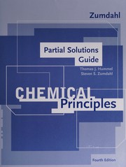 Front cover of Chemistry Principles Student Solutions Guide by Steven S. Zumdahl