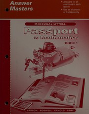 Front cover of Passport to mathematics by Ron Larson