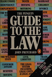 Front cover of The Penguin guide to the law by John Pritchard